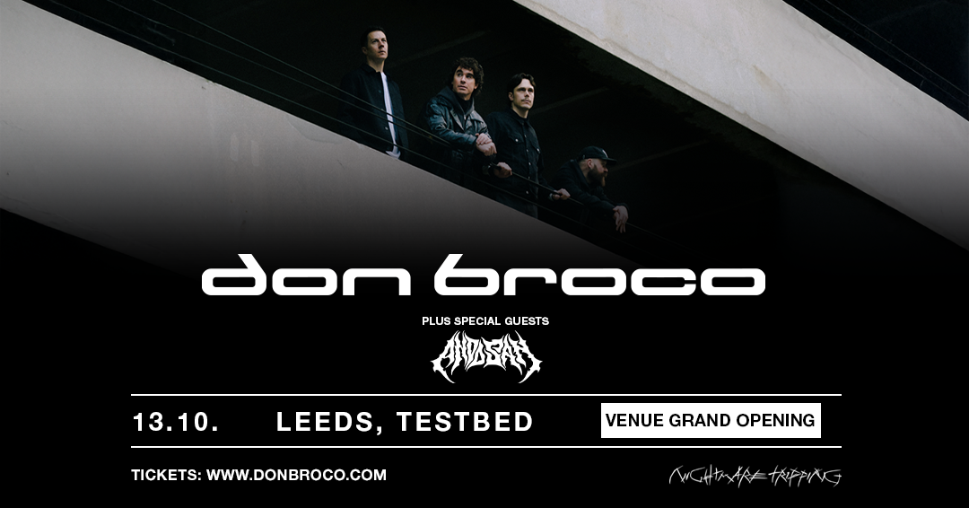 Don Broco at Testbed Leeds