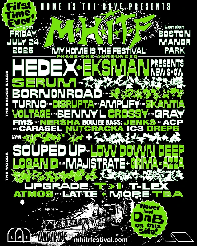 Hedex presents: My Home Is The Rave Festival